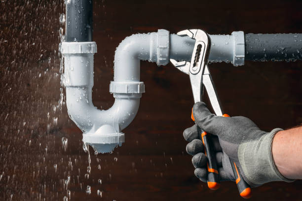 Professional Sewer Line Repair technician working in Edwards, IL